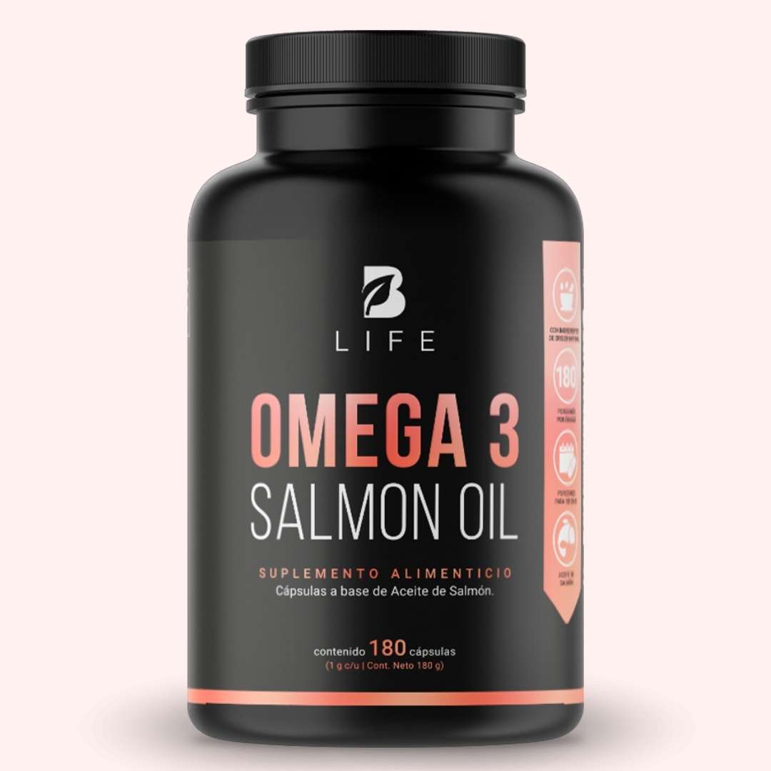OMEGA 3 - SALMON OIL BLIFE x 180 CÁPSULAS