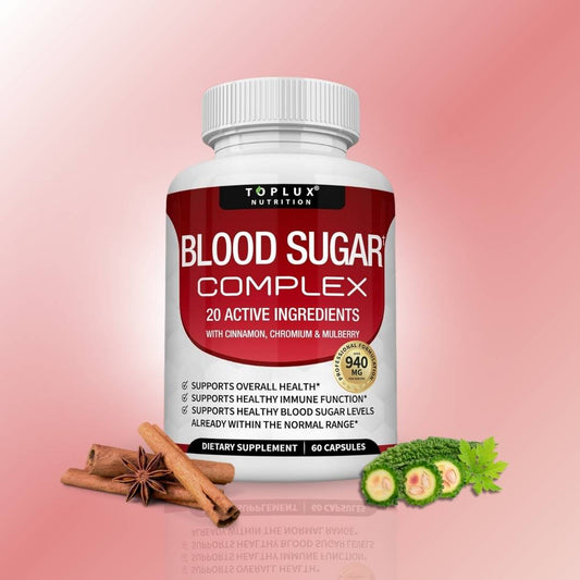 SUPLEMENTO BLOOD SUGAR COMPLEX - TE AYUDA CON LA DIABETES EN TIEMPO RECORD