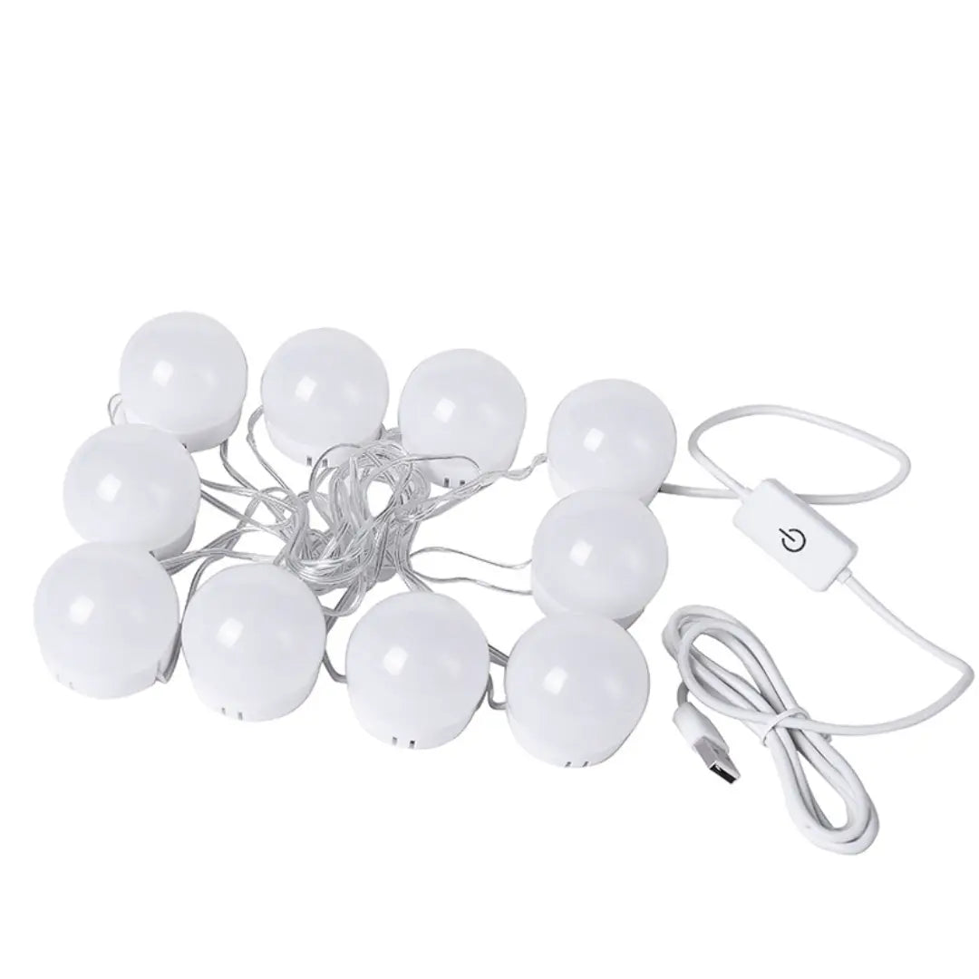 Luces Led  Bombillas Espejo x 10