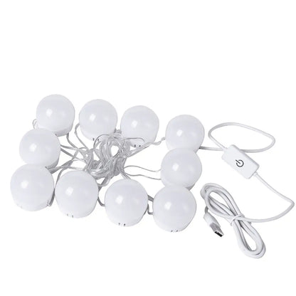 Luces Led  Bombillas Espejo x 10