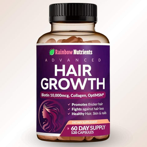 HAIR GROWTH ADVANCED - SIN AZUCAR - LOGRA UN CABELLO DE ENSUEÑO DESDE LOS PRIMEROS 7 DÍAS