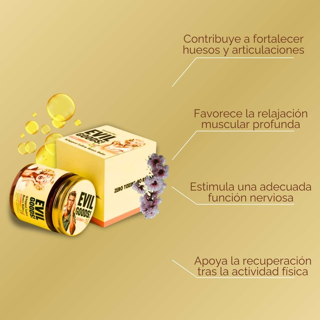 MRA EVIL GOODS BÁLSAMO DE SEBO DE RES x 113 ML CON MIEL DE MANUKA Y SIN PARABENOS