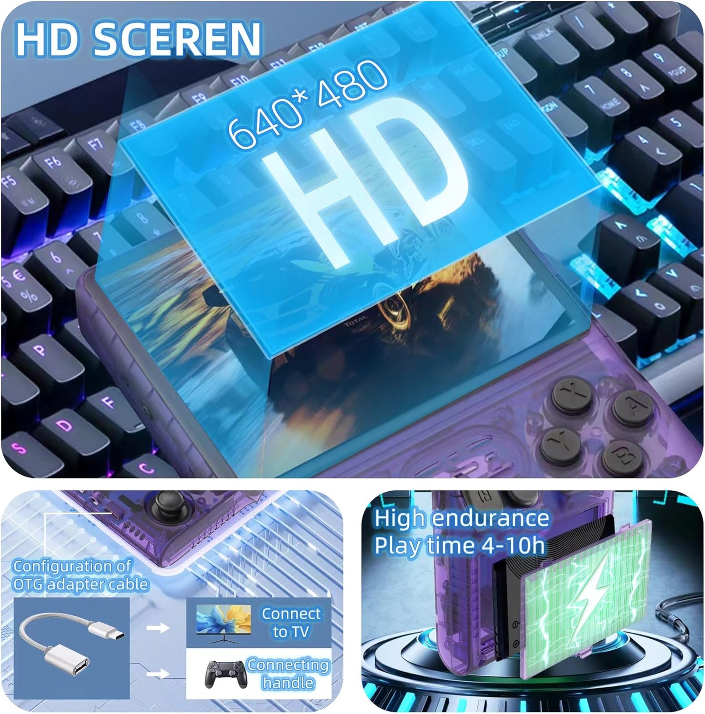 CONSOLA RETRO PORTATIL