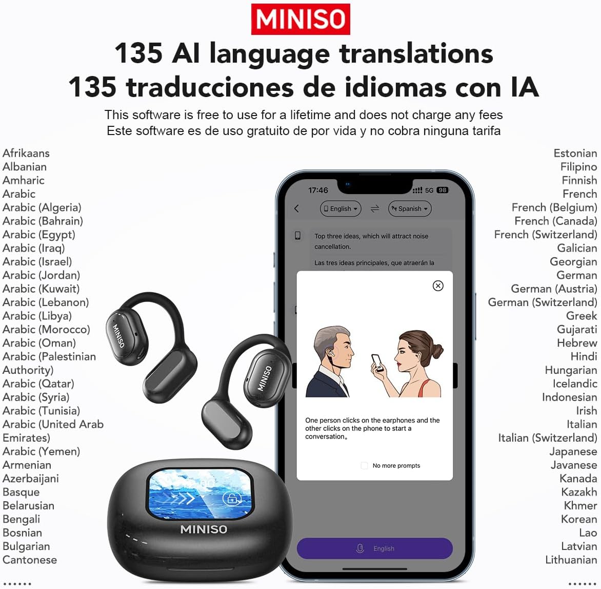 AURICULARES BLUETOOTH TRADUCTORES