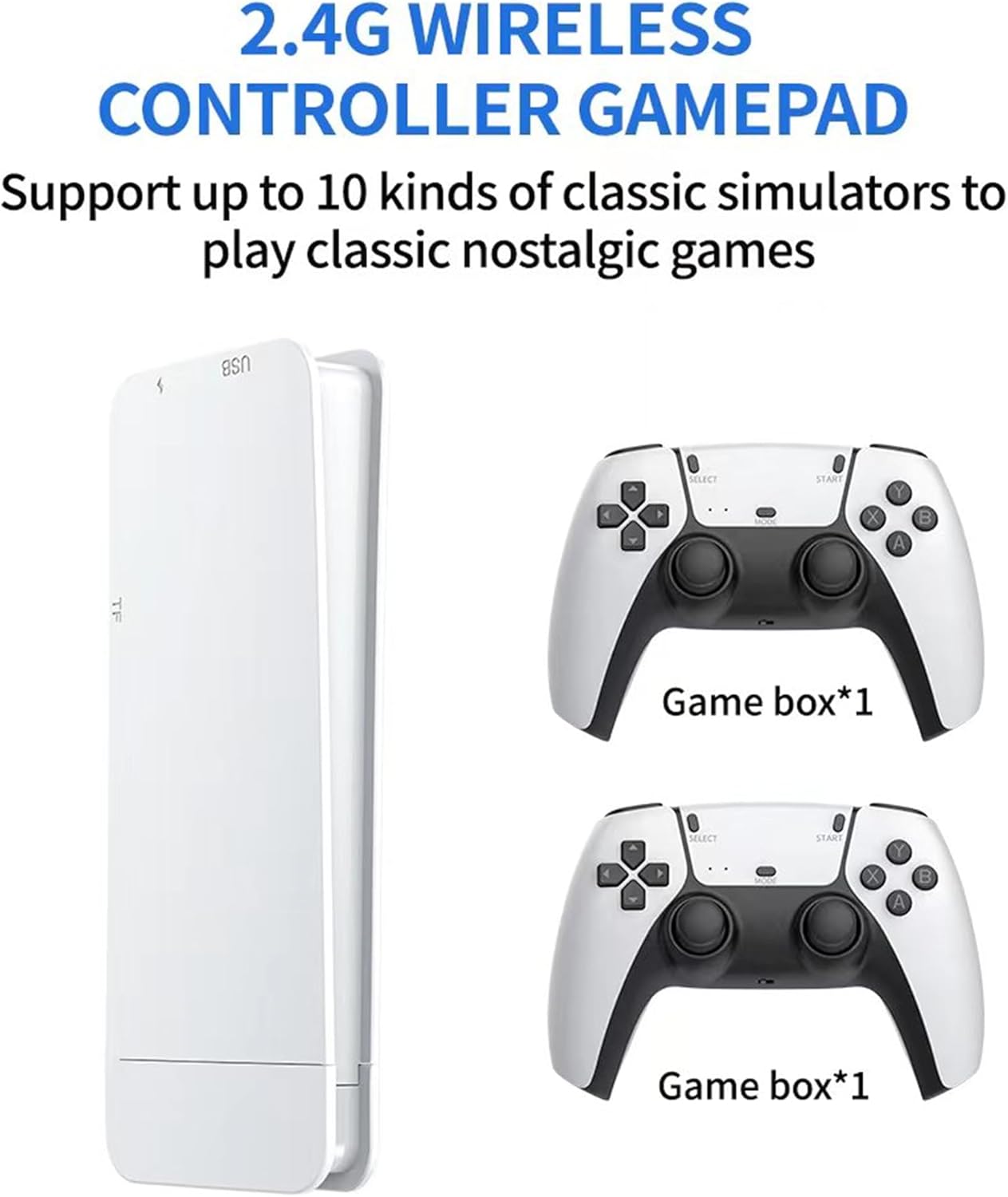 RETRO CONSOLA DE JUEGOS INALÁMBRICA